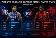 76ers vs Toronto Raptors Match Player Stats