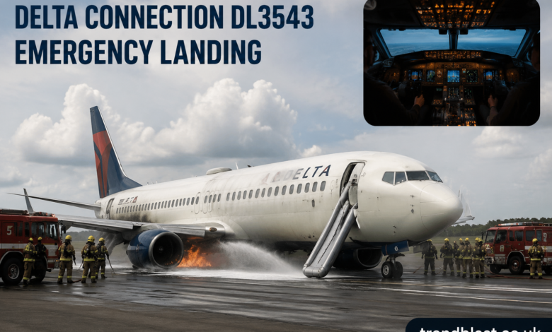 Delta Connection DL3543 Emergency Landing