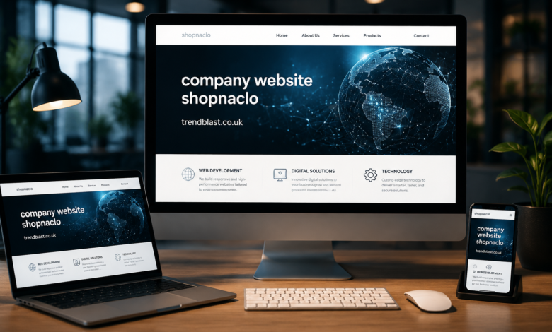 Company Website Shopnaclo