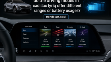 Do the Driving Modes in Cadillac Lyriq Affect Range and Battery Usage?