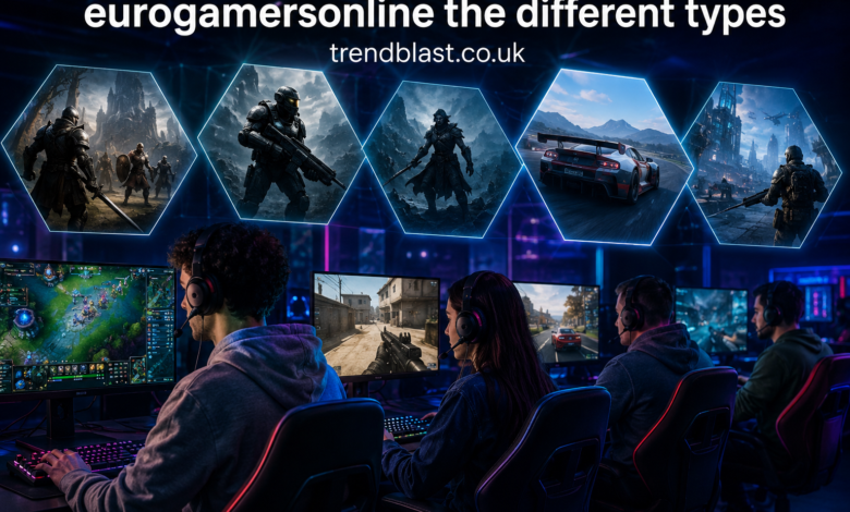 Eurogamersonline The Different Types