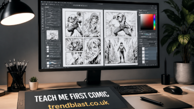 Teach Me First Comic