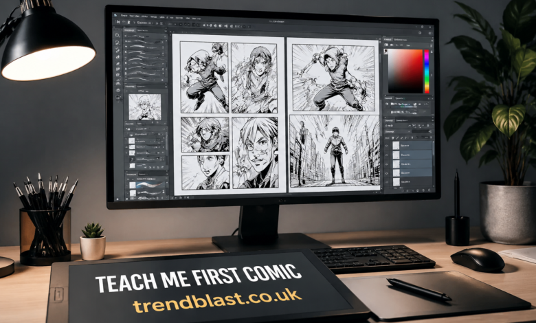 Teach Me First Comic