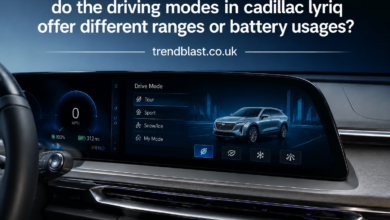 Do the Driving Modes in Cadillac Lyriq Offer Different Ranges or Battery Usages?